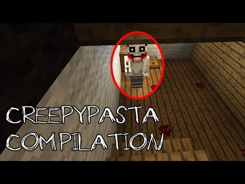 The Scariest Minecraft Creepypasta Compilation (Jeff the Killer, Slenderman, The Rake & More)