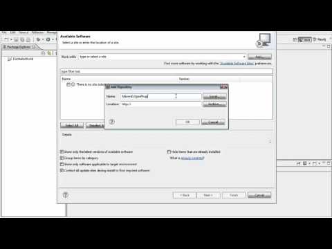 Steps to Plugin Maven into Eclipse IDE