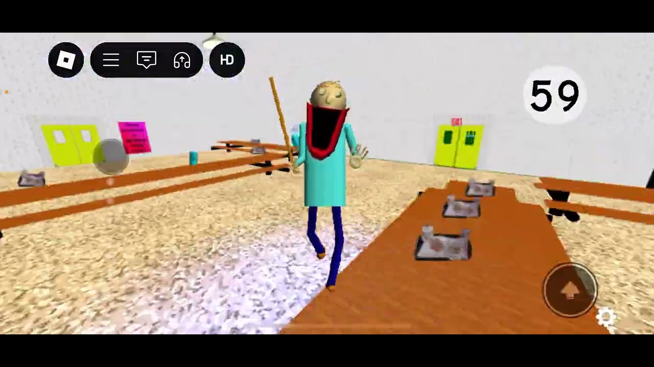 How to get the crash badge in play as Baldi!