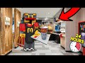 Minecraft WORKING AT MCDONALDS FOR A DAY IN MINECRAFT / DELIVERY DRIVER FOR 24 HOURS!! Minecraft