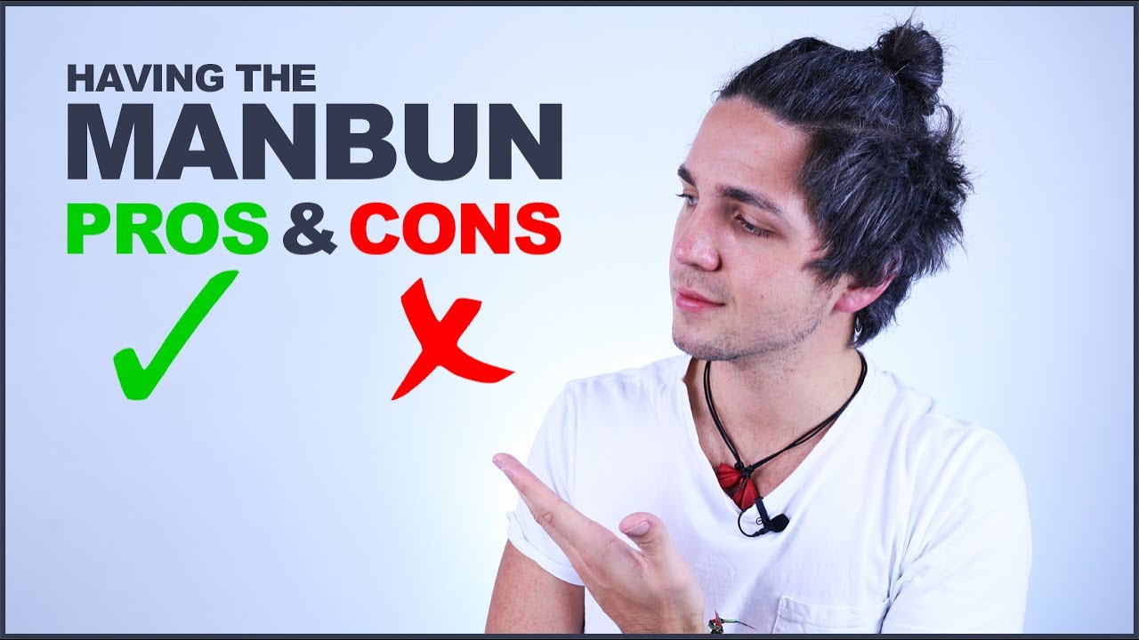 Pros and Cons of Having a ManBun/TopKnot - Men's Hair 