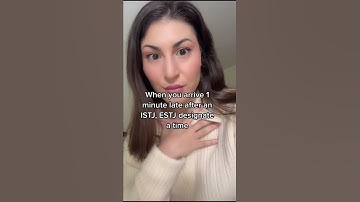 ISTJ, ESTJ strictly on time ⏰ | Boo App