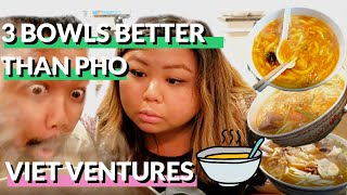 3 BOWLS THAT ARE BETTER THAN PHO! [Pho Mukbang, Vlog, Adventure &amp; More]