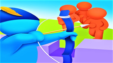 🏹 Siege Survival 🔥 GAMEPLAY Levels 1-9 (Android, iOS)