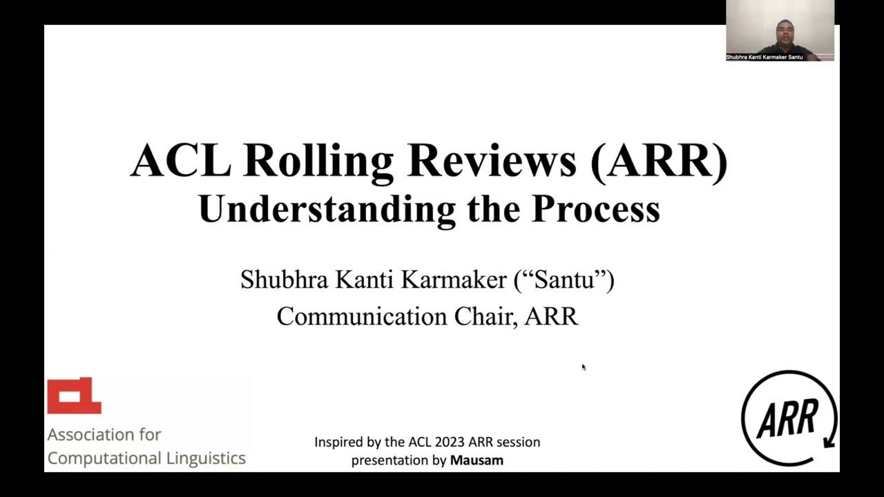 A Crash Course on ACL Rolling Review Service YouTube