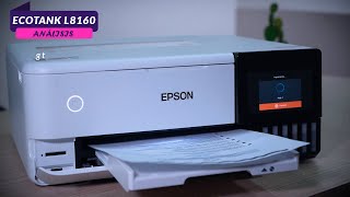 EPSON ECOTANK L8160 REVIEW A DETALLE La IMPRESORA IDEAL para FOTOGRAFÍAS en  ALTA CALIDAD - YouTube