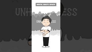 Mental health updat #cratoon #animation #dark #relatable #anime