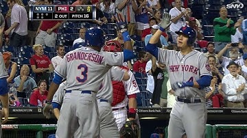 NYM@PHI: Flores connects for a grand slam to left