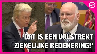 Geert Wilders SLOOPT COMPLOTTHEORIE van jijbakkende Frans Timmermans