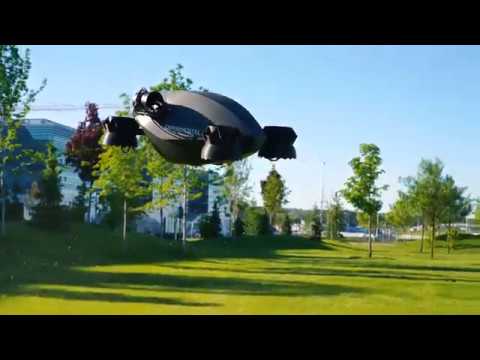 Flying car scale model first test flight using Venturi EDF