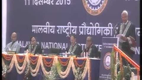 MNIT Jaipur 10th Convocation Part-5