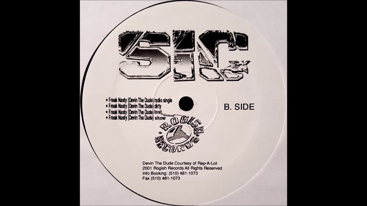 SIC (f. Devin The Dude) - Freak Nasty (Dirty) - YouTube