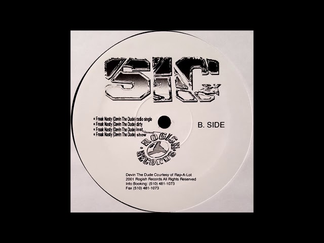 SIC (f. Devin The Dude) - Freak Nasty (Dirty) - YouTube