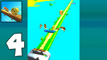 Spiral Roll - Mobile Gameplay Walkthrough Part 4 (iOS, Android)