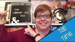 Library 411 BOOK TAG