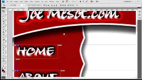 Convert PSD to HTML part 1