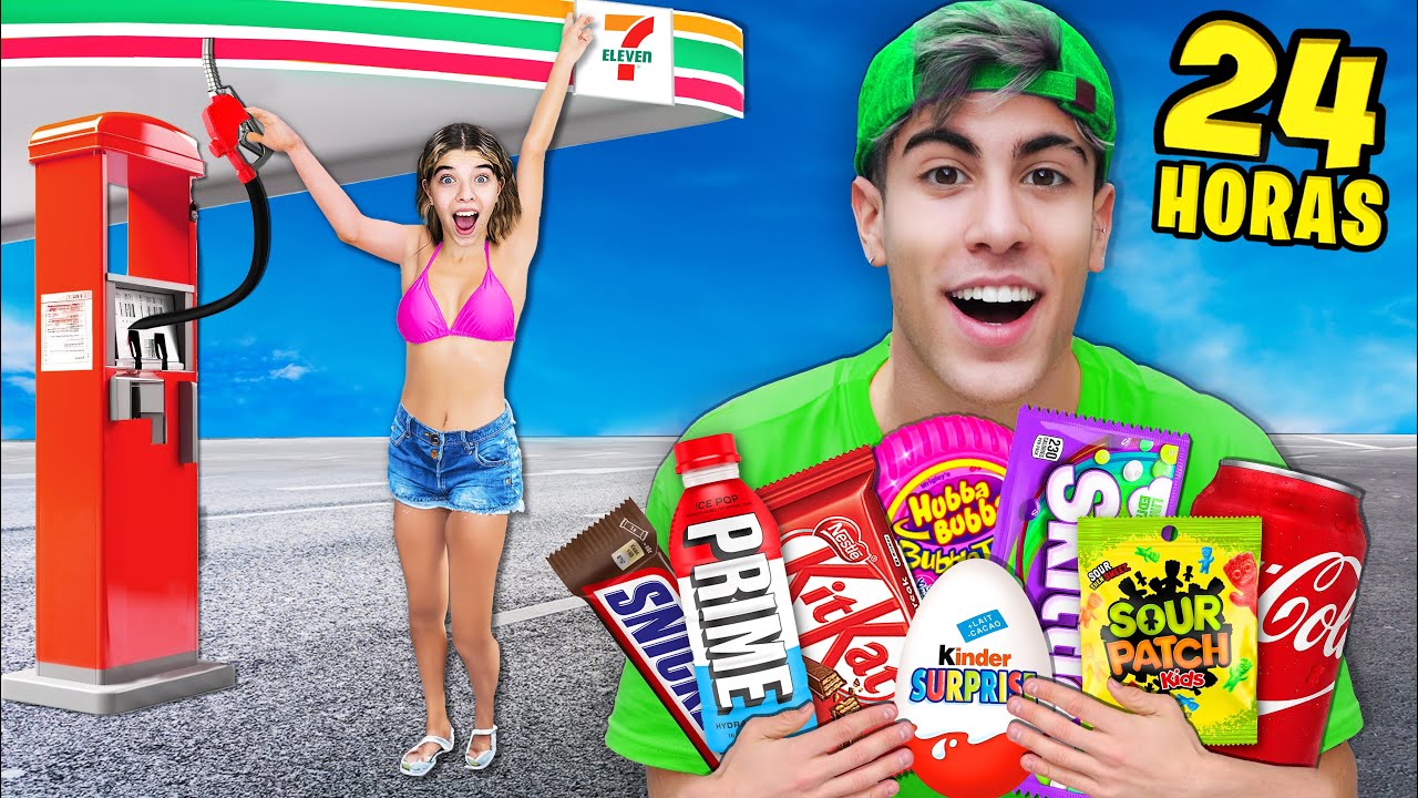 24 ЧАСА ЕДА НА СТАНЦИИ ОБСЛУЖИВАНИЯ !!