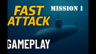🎮 Fast Attack - Training Mission 1 | Basic Controls Sierra | Sierra Submarine Sim (1996)