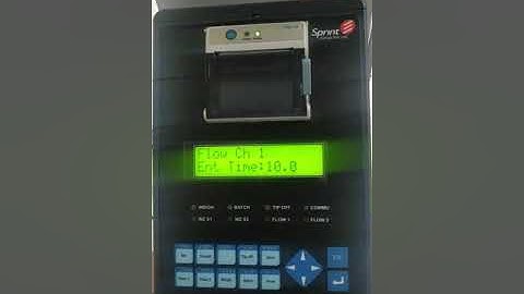 10 Hydraun Smart V2 Flow Channel Time base calibration