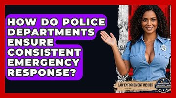 How Do Police Departments Ensure Consistent Emergency Response? - Law Enforcement Insider