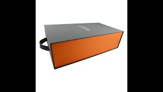 Large Rigid Leather Packaging Boxes