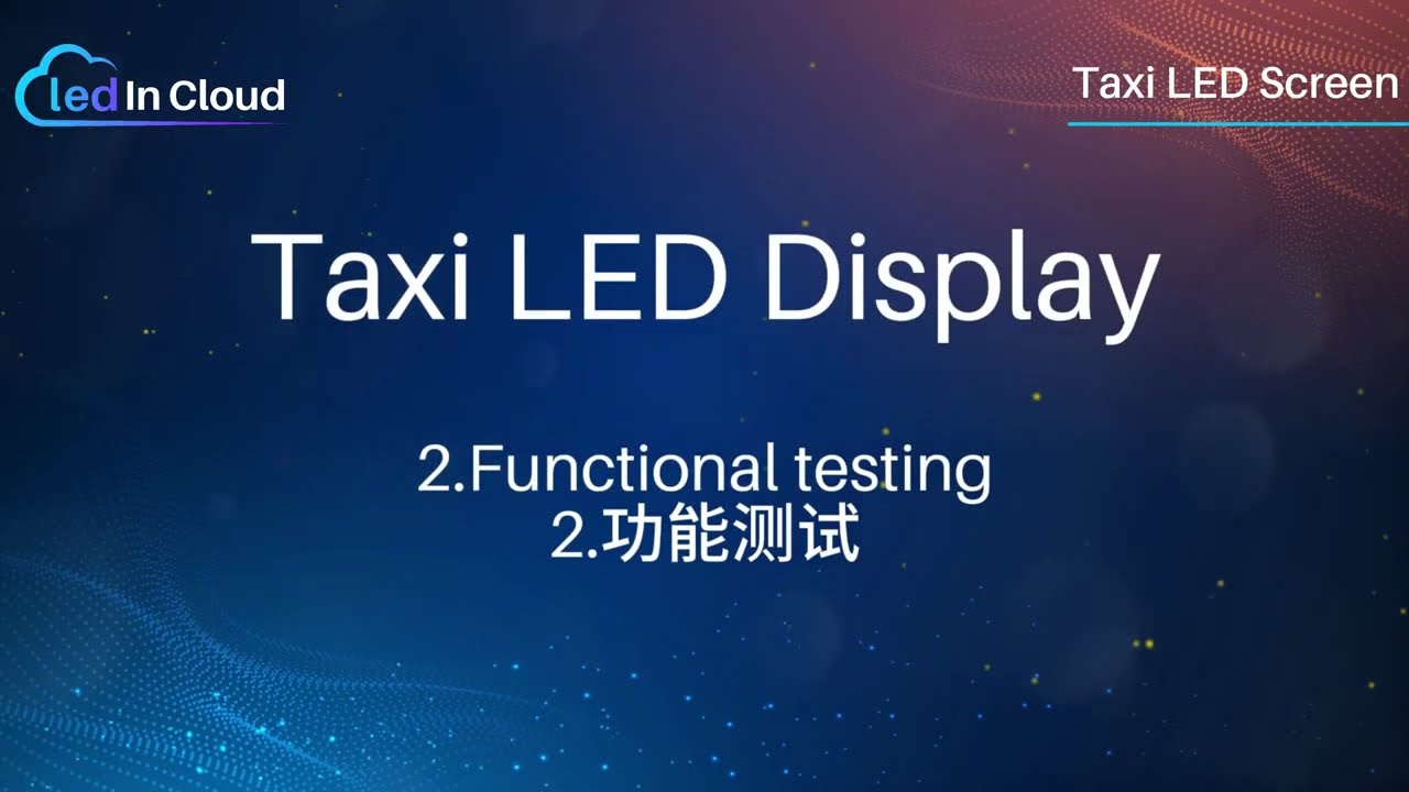 Taxi LED Screen Tutorial Collection | Full Step-by-Step Guide