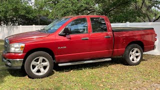 Living with a 2008 Dodge Ram 1500 Big Horn 4.7. Real World Review