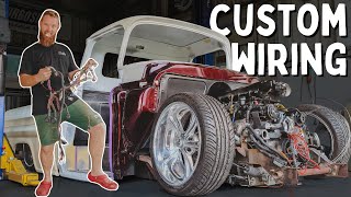 1959 Chevy Apache Pickup  custom wiring installation and first startup with key