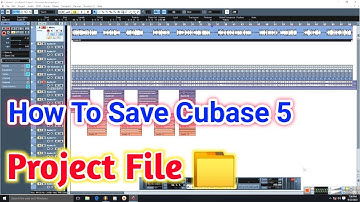 Cubase 5 में Project File कैसे Save करें - How To Save Cubase 5 Project File - #saveprojectfile