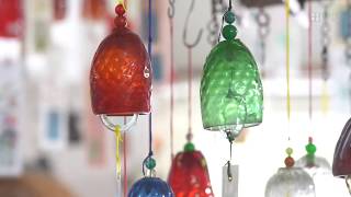 夏の訪れを告げる河内風鈴