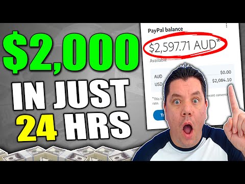 Earn $2,000 In 24HRS With This DONE FOR YOU ARTICLES TRICK! Make Money Online