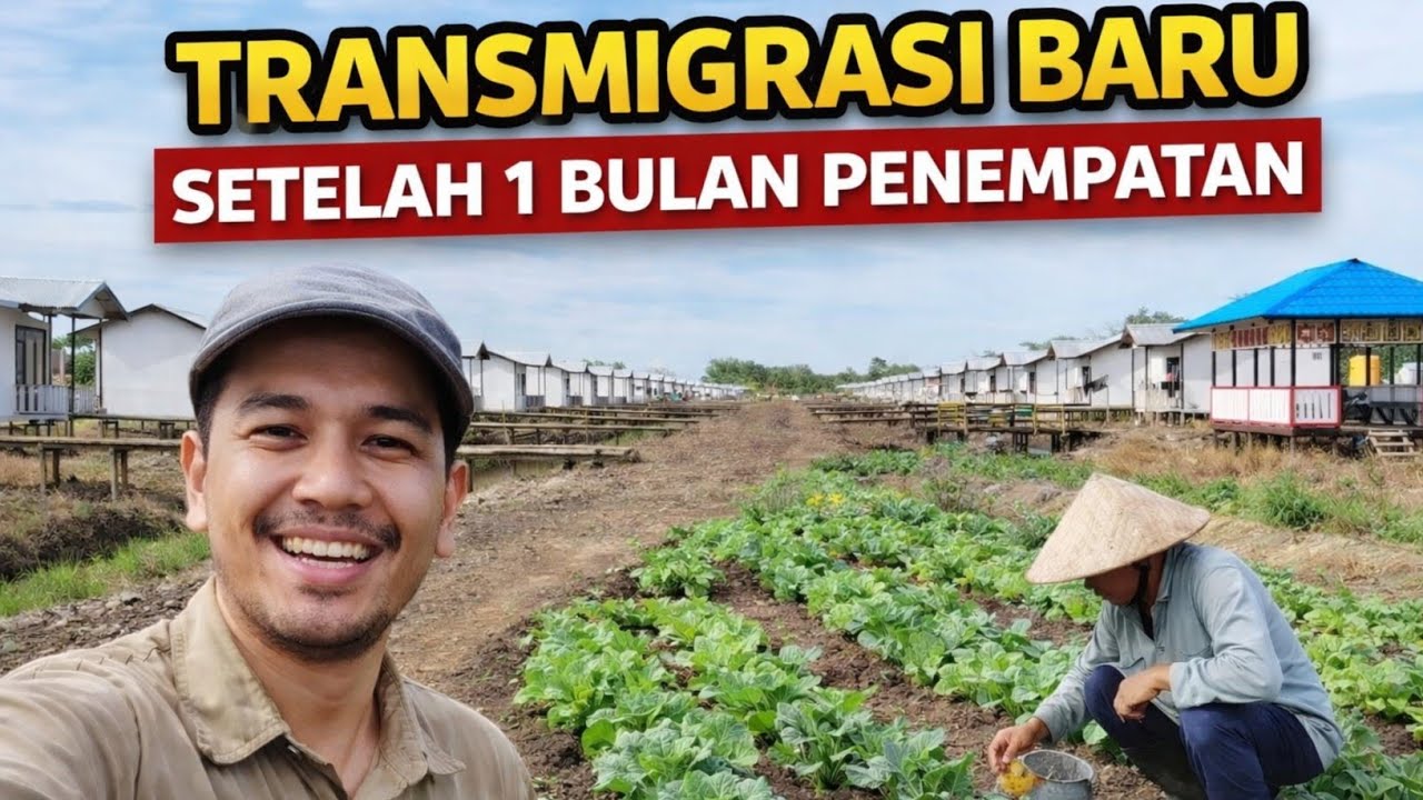 RUMAH TRANSMIGRASI BARU KALIMANTAN, BELUM GENAP 2 BULAN LIHAT APA YANG TERJADI