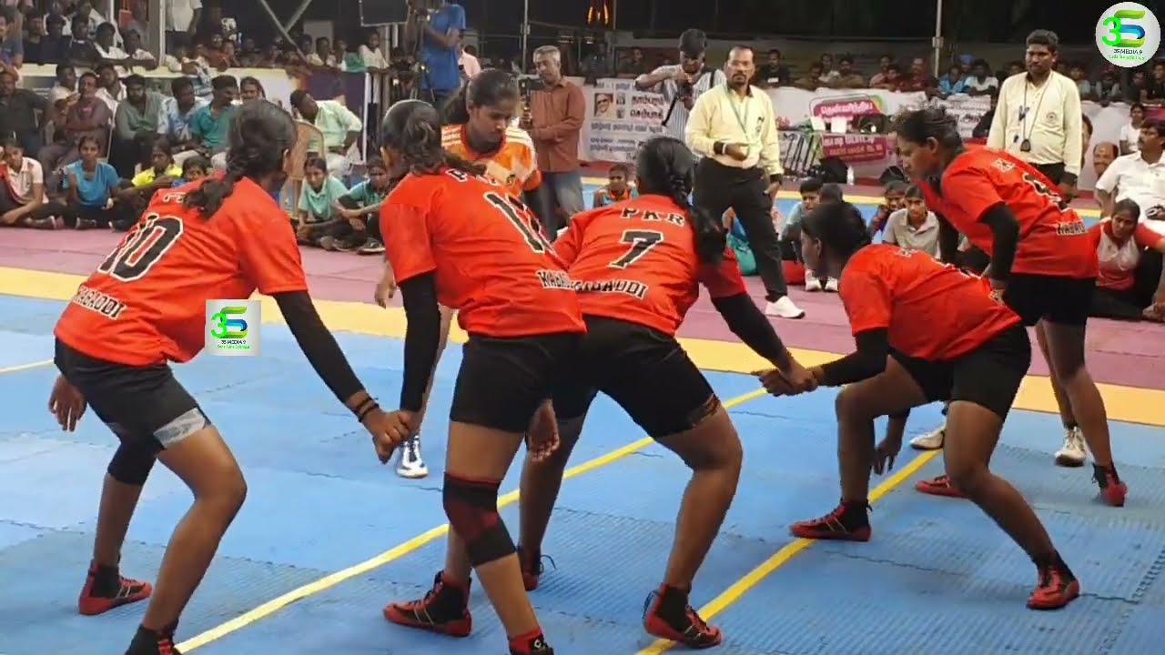 கபடி கபடி மகளிர் கபடி செம்பாக்கம் || pkr  college vs st Joseph college finals