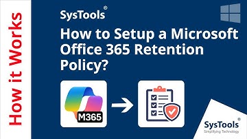 How to Create a New Microsoft Office 365 Retention Policy by SysTools | Step-by-Step Guide