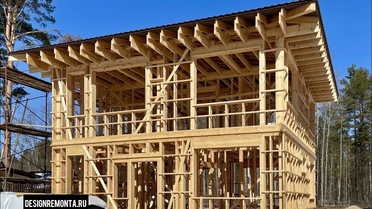 Каркасные дома в Кропоткина фундамент