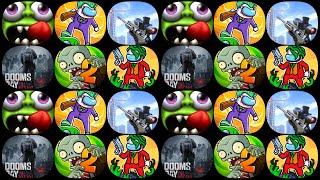 Impostors vs Zombies, Plants vs Zombies 2, Zombie Tsunami, Sniper Zombies 3D, Doomsday Games #20
