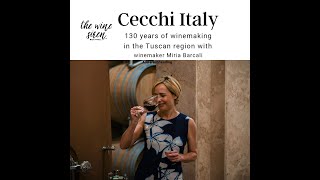 Cecchi Winery, a Tuscan treasure in Winemaking &amp; Sustainability with Oenologist Miria Barcali