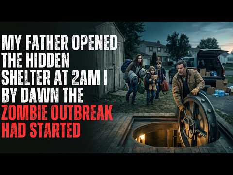 My Father Opened the Hidden Shelter at 2AM | By Dawn the Zombie Outbreak Had Started