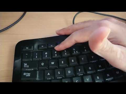 Video: Bagaimana Anda mengetik tanda hash pada keyboard Inggris?