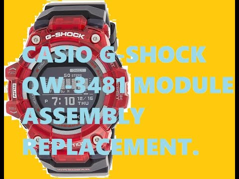 CASIO|G-SHOCK|QW3481|MODULE - YouTube
