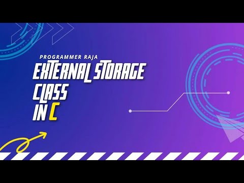 External storage class in C || Tutorial #41