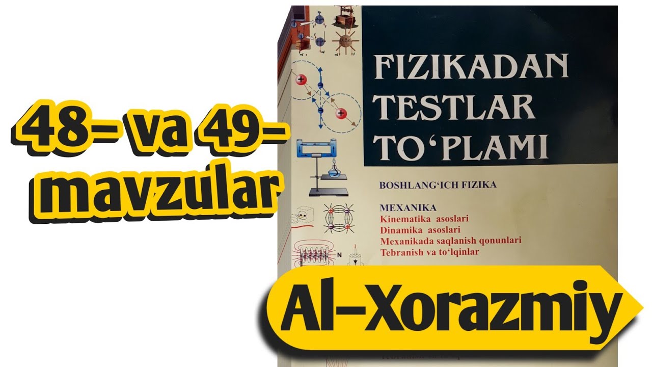 48– va 49–mavzu | Vazn va vaznsizlik. Tezlanish bilan harakatlanayotgan jism vazni