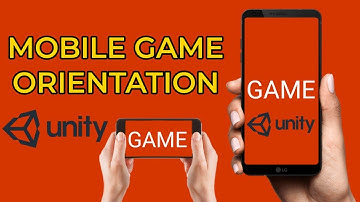 UNITY  MOBILE GAMES ORIENTATION ( Landscape , Portrait) [ HINDI] | UNITY Tutorial for beginners
