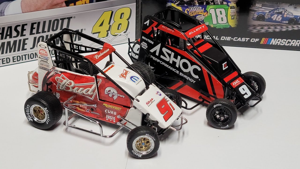 Kyle Larson 2022 Flo Racing Chili Bowl Midget 1:18 Diecast Review