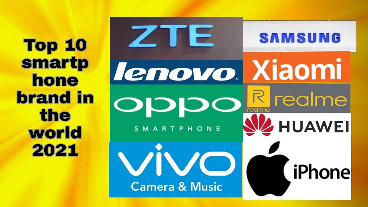 Top 10 smartphone brand in The world 2021