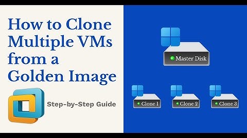 Meerdere virtuele machines klonen vanuit een Golden Image | Stapsgewijze handleiding