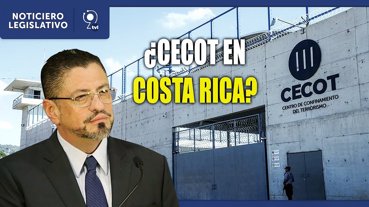Costa Rica construirá mega cárcel inspirada en el CECOT | Noticiero ...
