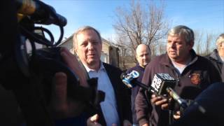 Durbin speaks in Naplate