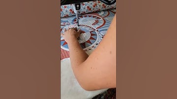 machine quilting with my 4n1 machine quilting ruler #nataliabonner #quilting