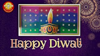 How to decorate soft board for diwali | diwali decoration ideas screenshot 4